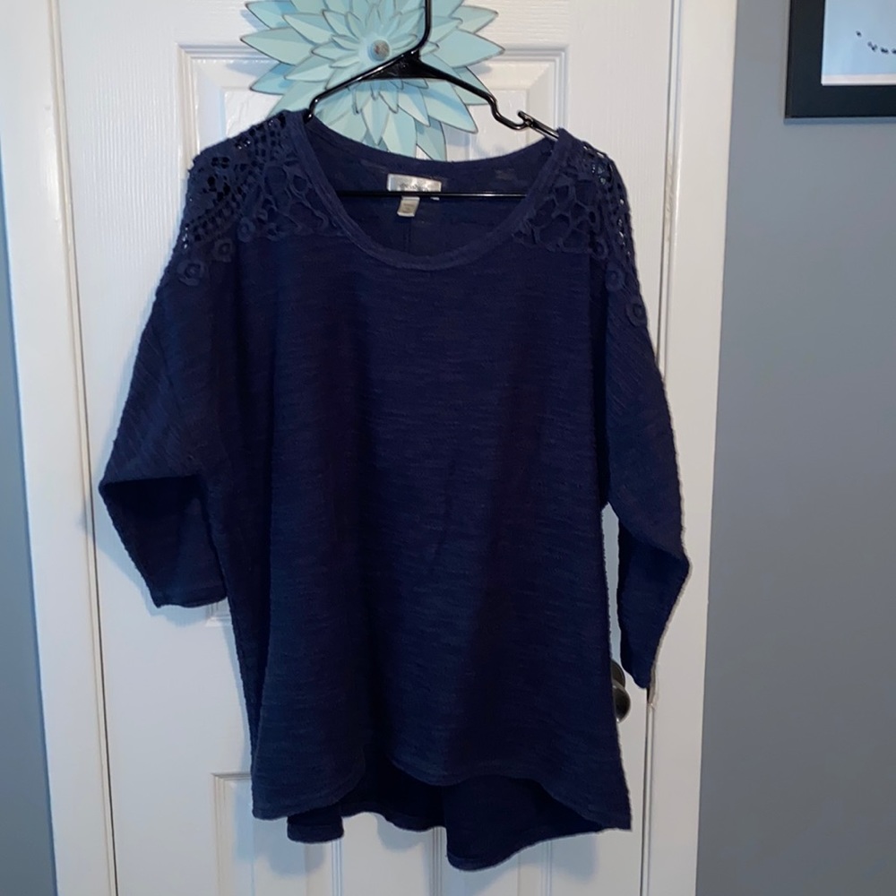 Crochet Detail Top